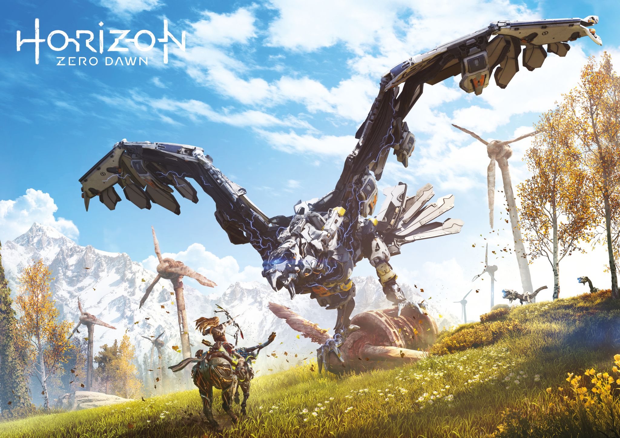 Железный бес. Horizon Zero Dawn обложка. Горизонт пс4. Игра Zero Horizon. Хорайзн Зиро Доун.